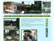 Tablet Screenshot of lortosulluscio.com